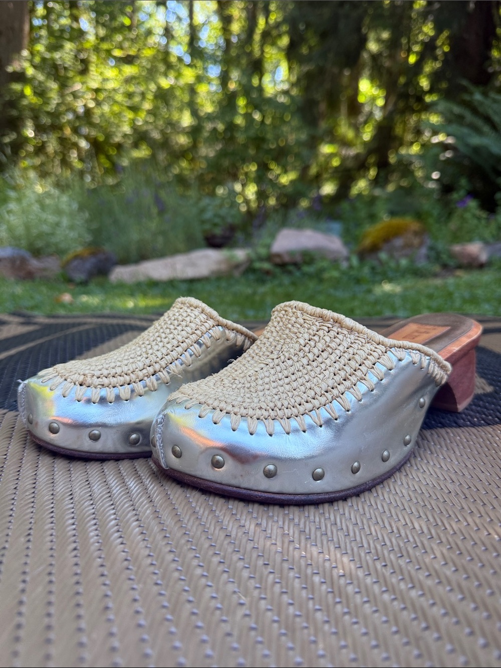 Jim Barnier Leather Clogs